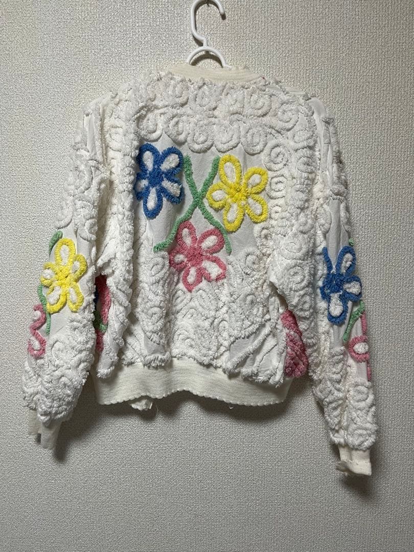 Damze 花柄刺繍 ボンバージャケット