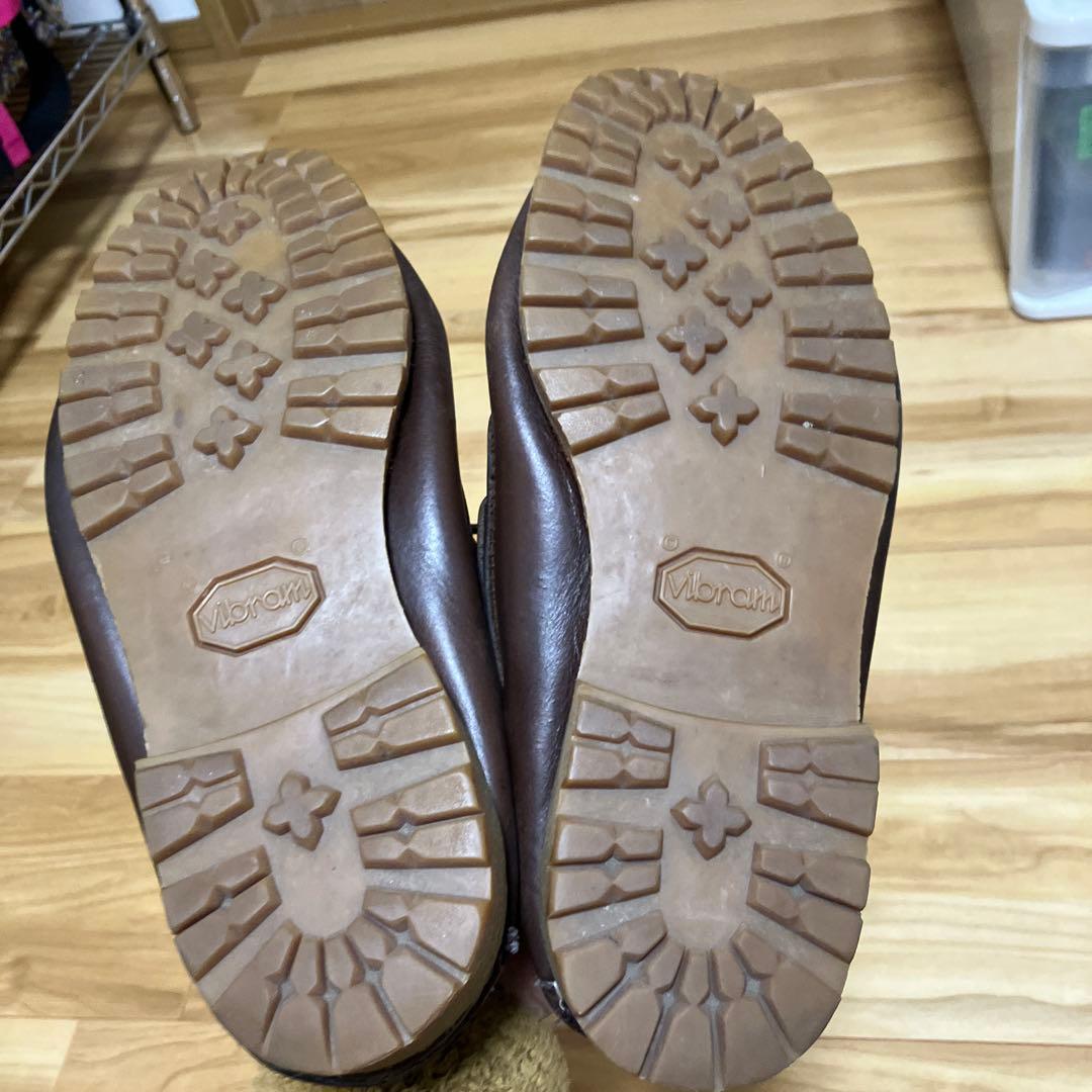 ティンバーランド　スリーアイ　モカシン　デッキシューズ　レザー　サイズ10M