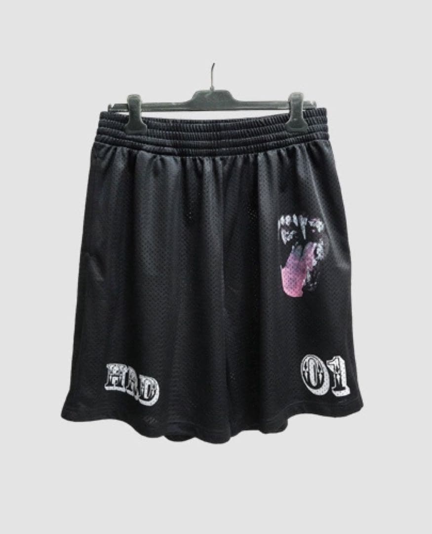 平本蓮デザインAMNJX HRDメッシュTシャツHRD