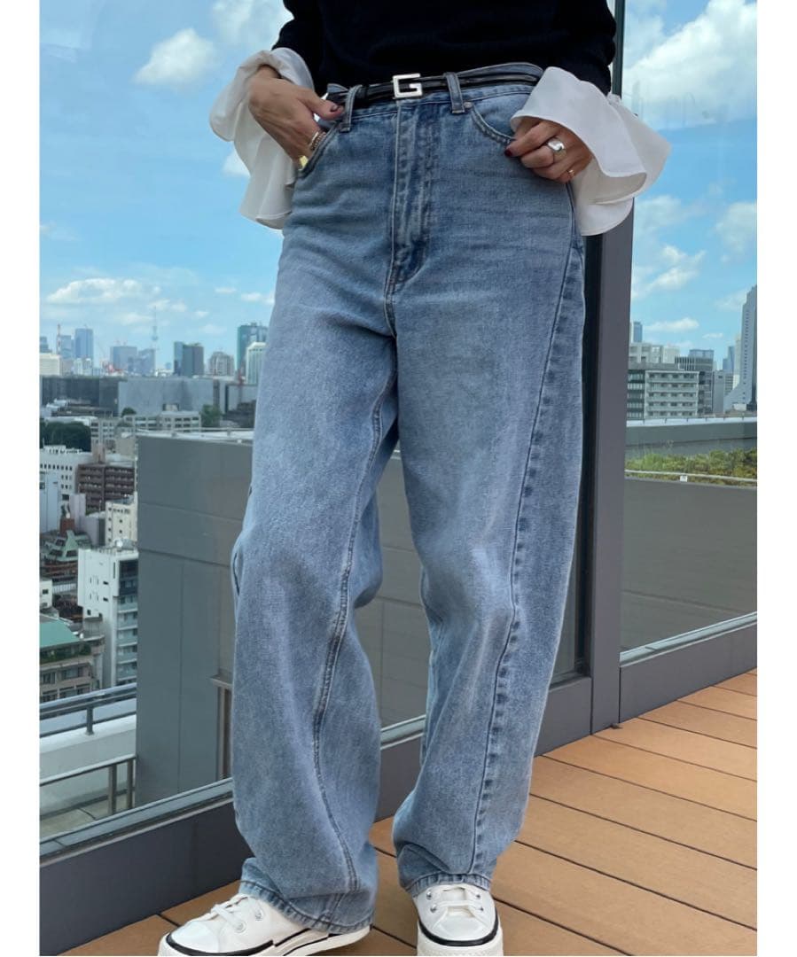 3e Troisieme カービーデニムパンツ　38/M