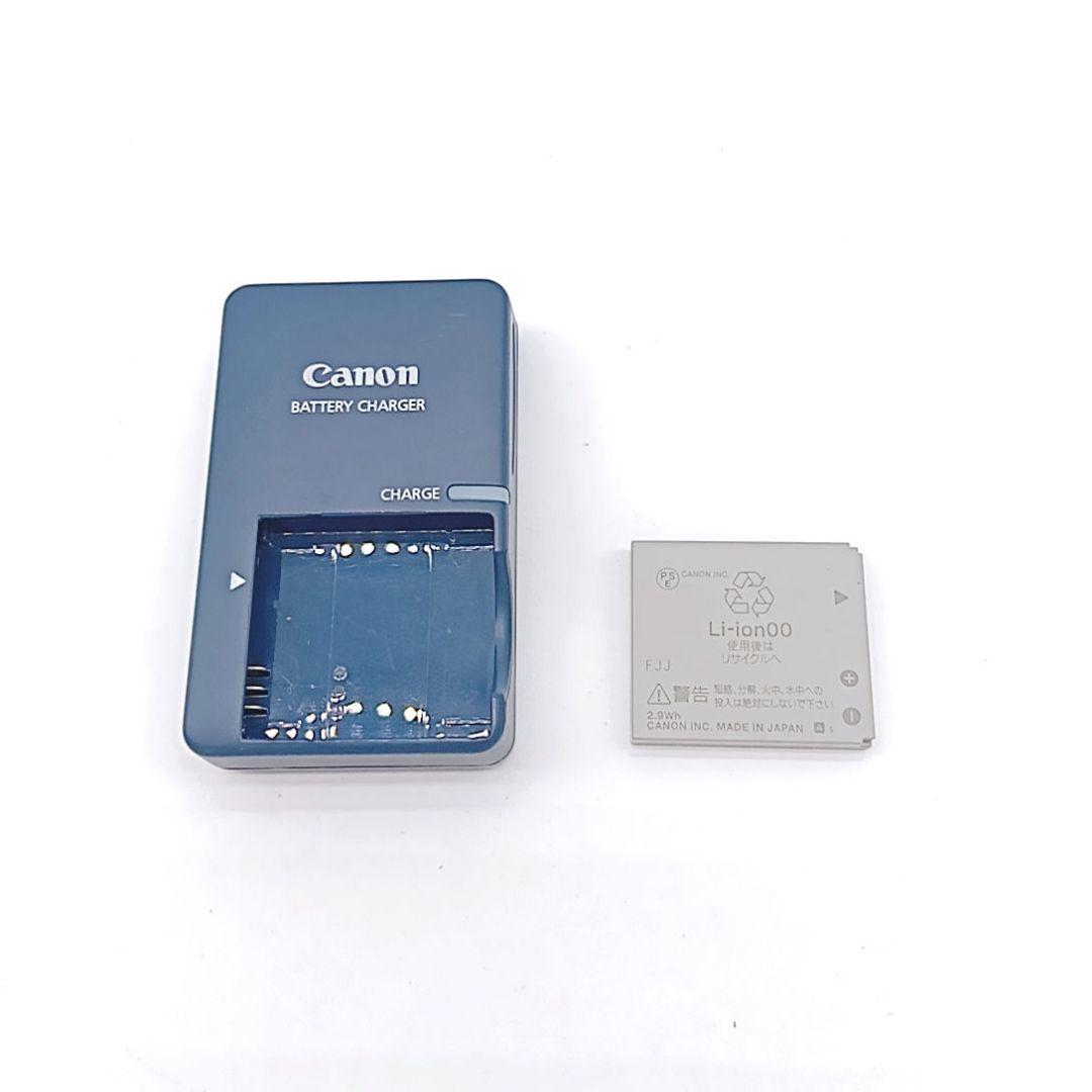 美品 Canon IXY 510IS PC1356 充電器 コンデジ 動作品