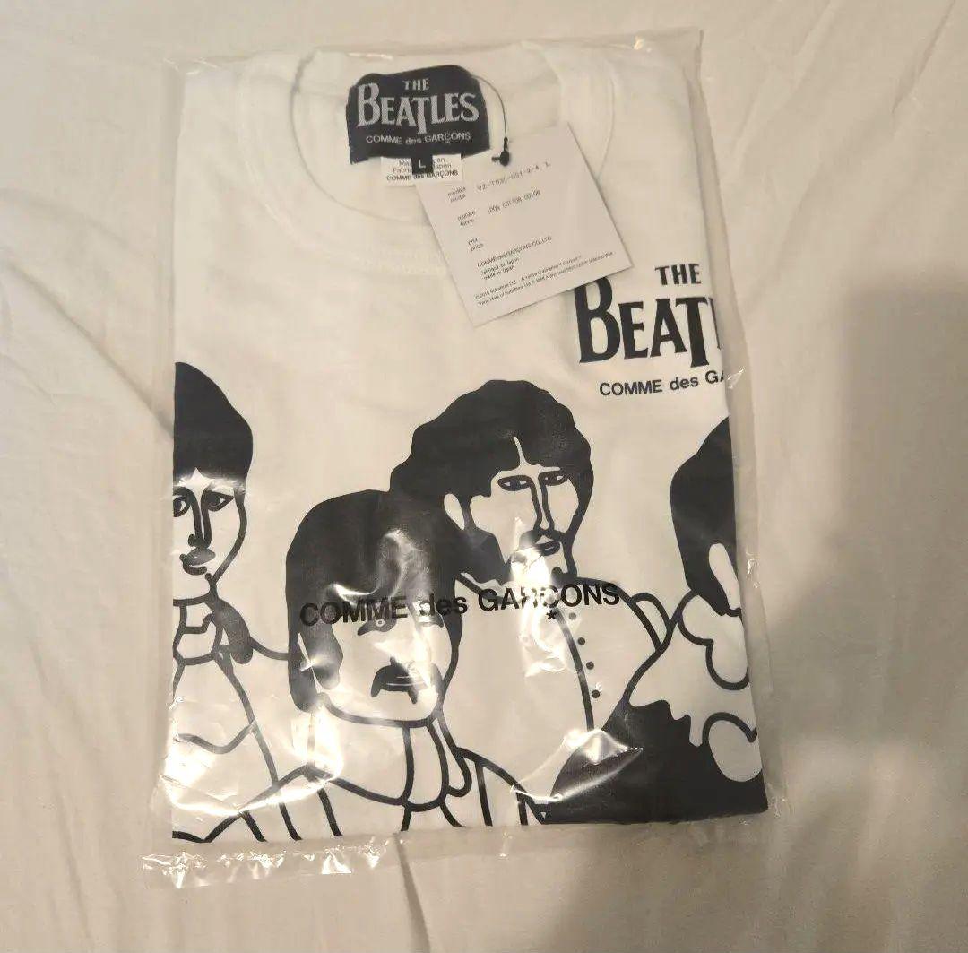 【新品】コムデギャルソン The Beatles 希少サイズ Ⅼ Tシャツ