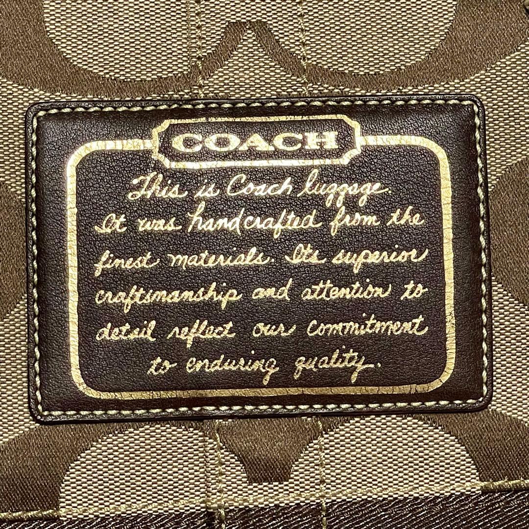 ✨極美品✨COACH 2wayボストンバック F10392 大容量 旅行 出張