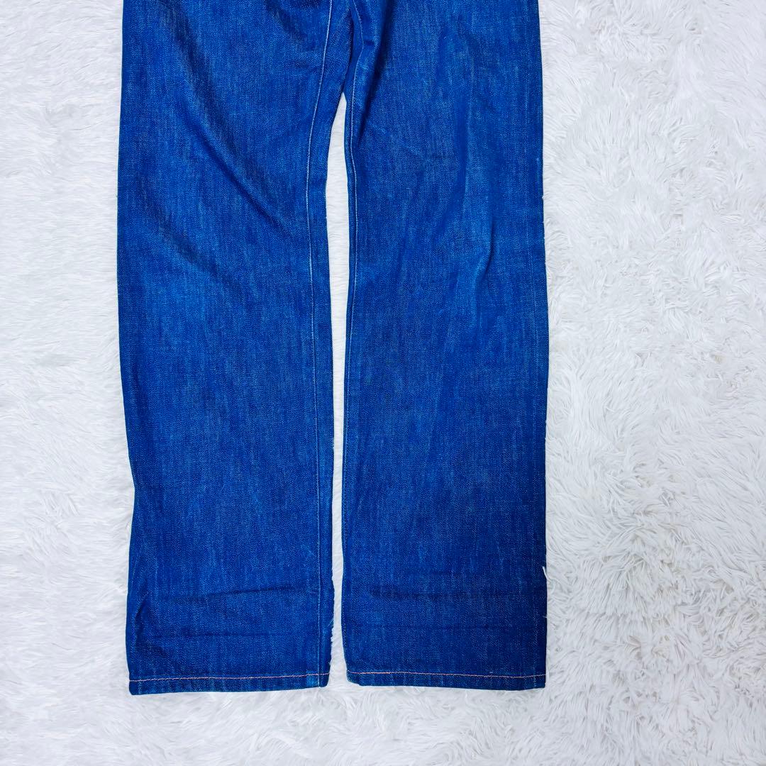 Levis リーバイス 701 赤耳 ビッグE W28トルコ濃紺　モンローデニム