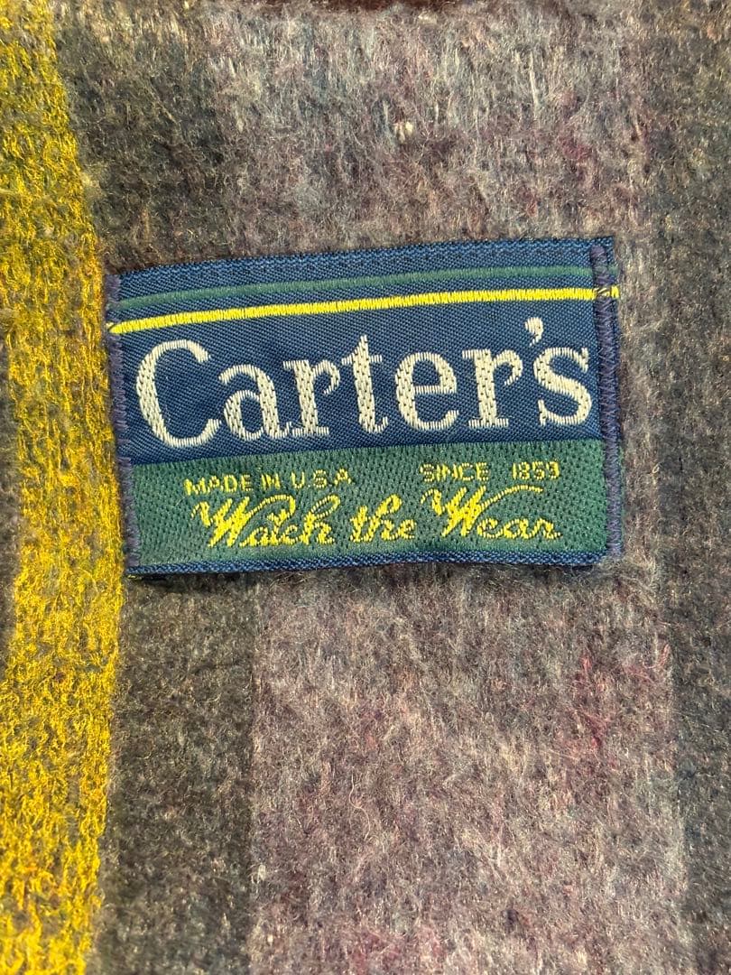 90sCARTER'S ダックカバーオール列車タグ