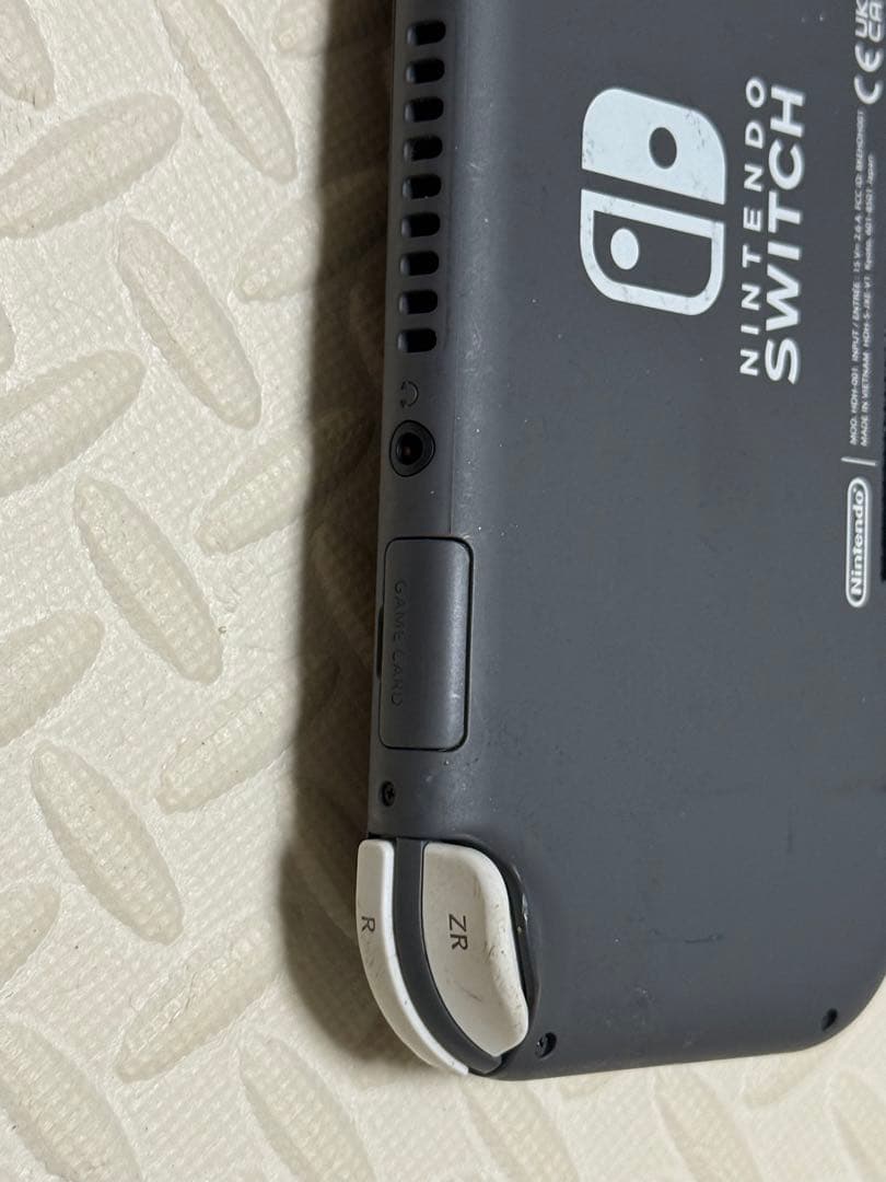 ソーマ！ジャンク品！Nintendo Switch Lite グレー 本体