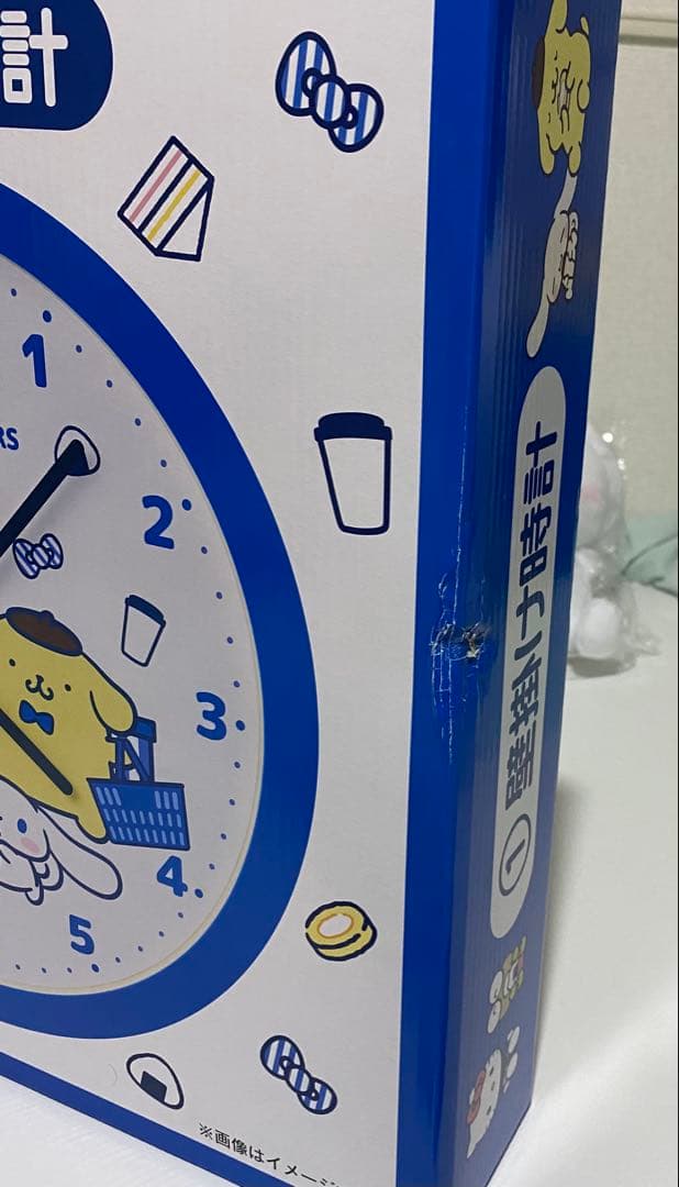 ローソン　サンリオキャラクターズ当たりクジ 壁掛け時計含む10点セット