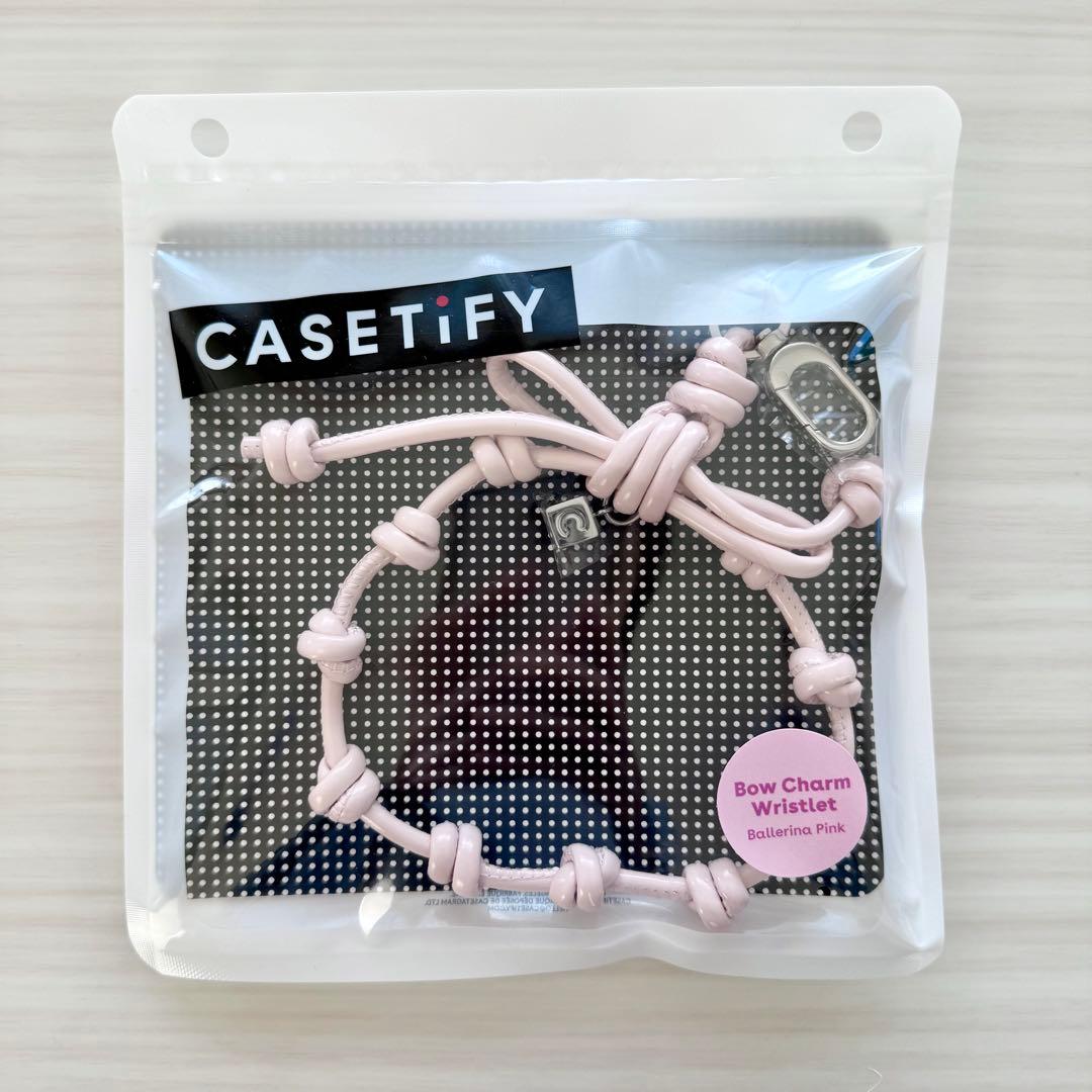 【新品】CASETiFY ピローケース リボンチャーム iPhone16Pro
