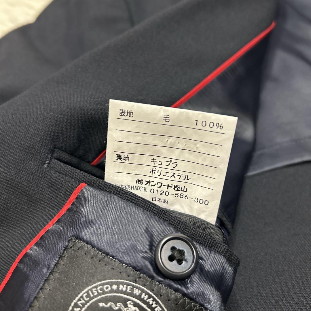 J.PRESS ジェイプレス　金ボタン　3Bテーラードジャケット　ブレザー　L