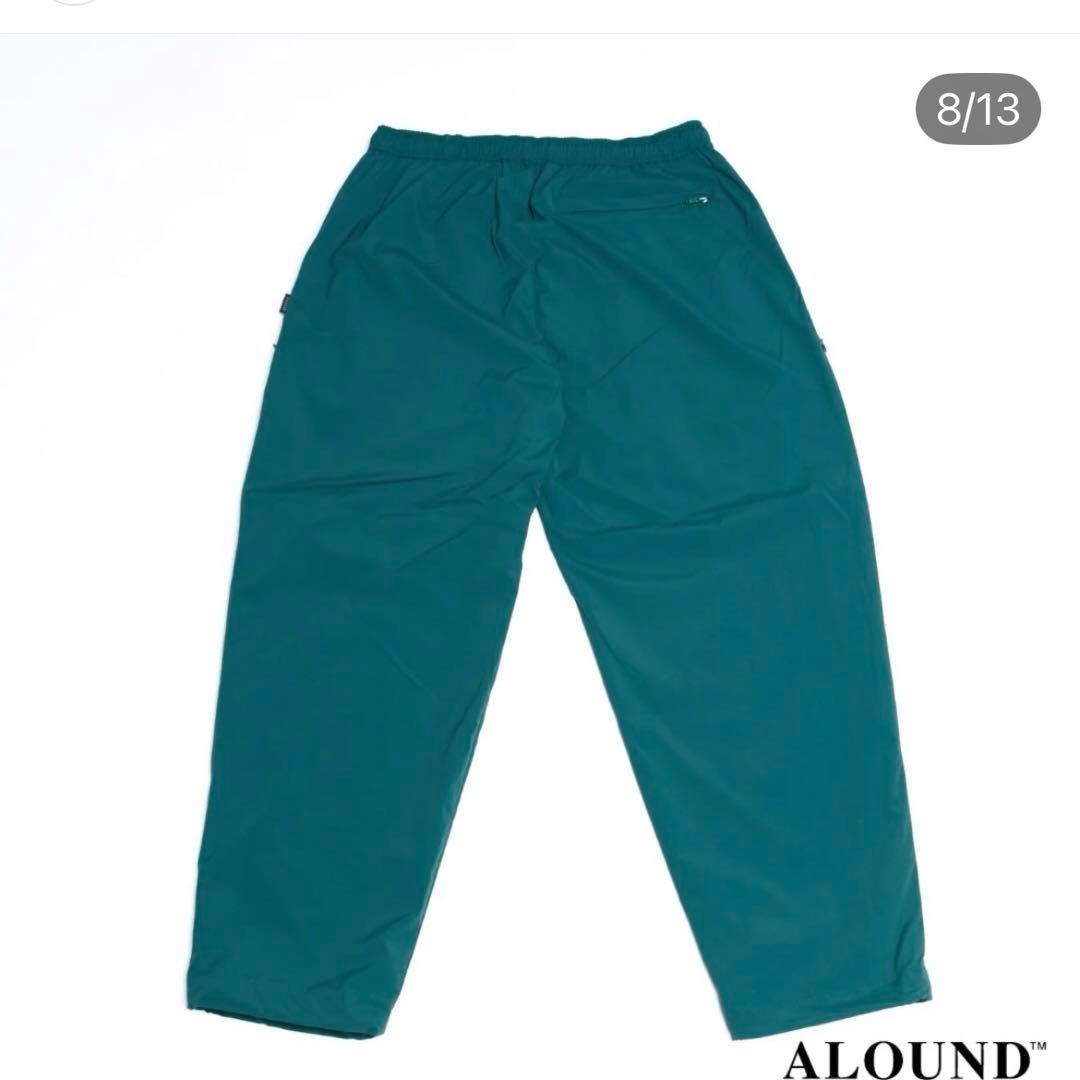 ALOUND NYLON PANTS グリーン　XL