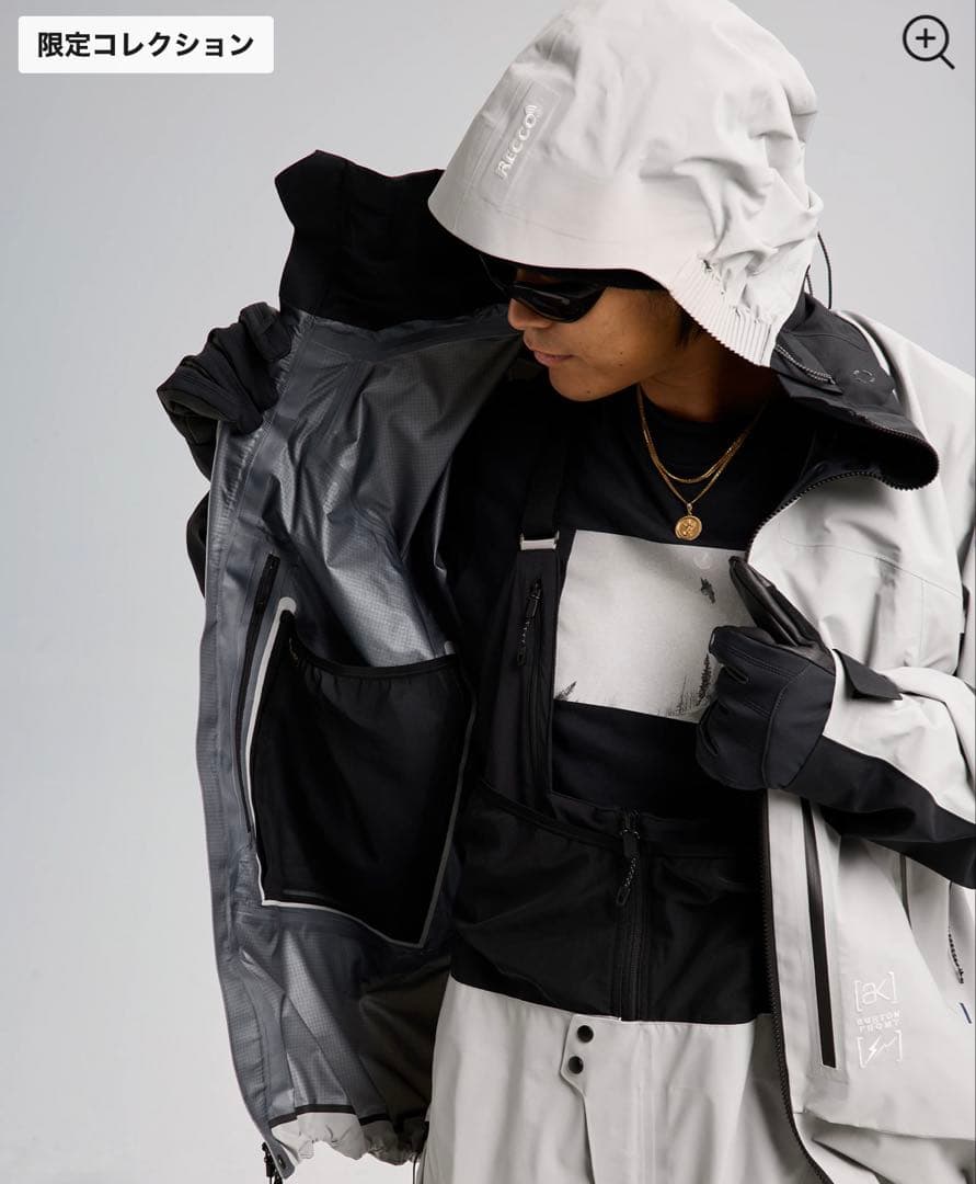 FRAGMENT Burton GORE-TEX Pro 3L ジャケット L