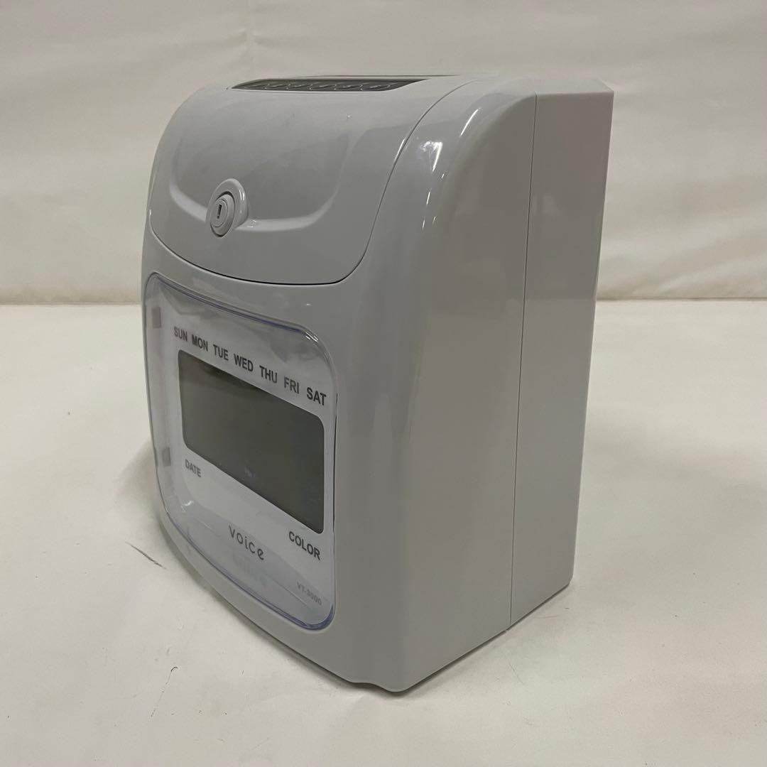 VOICE ヴォイス タイムレコーダー VT-3000 鍵2本付き