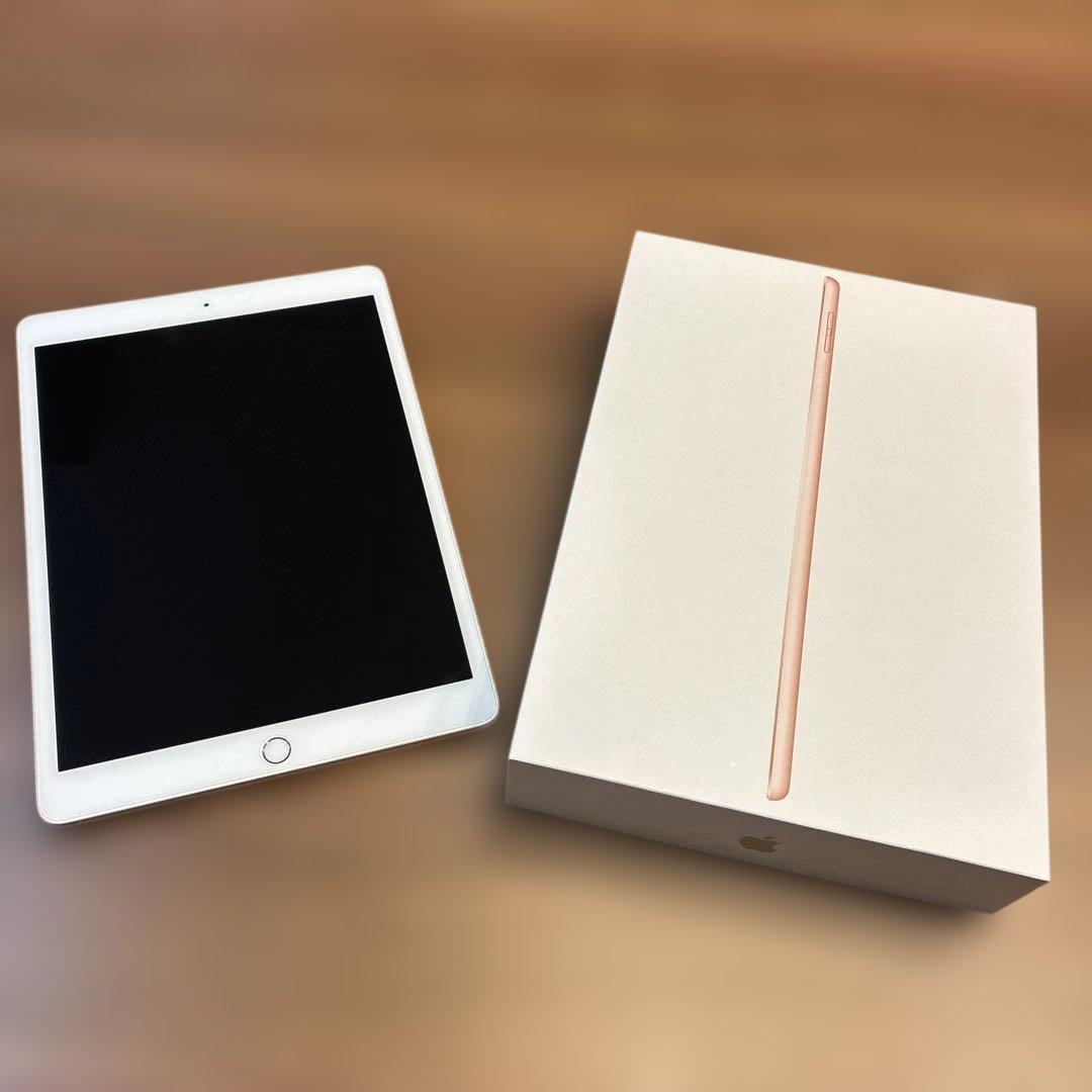 【美品】iPad 7 ゴールド 128GB wifiモデル　箱付き