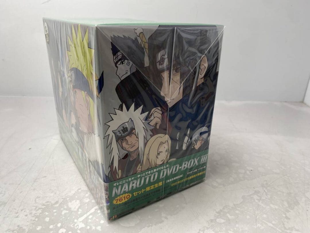 NARUTO ナルト DVD BOX II III 完全生産限定版 DVD+CD