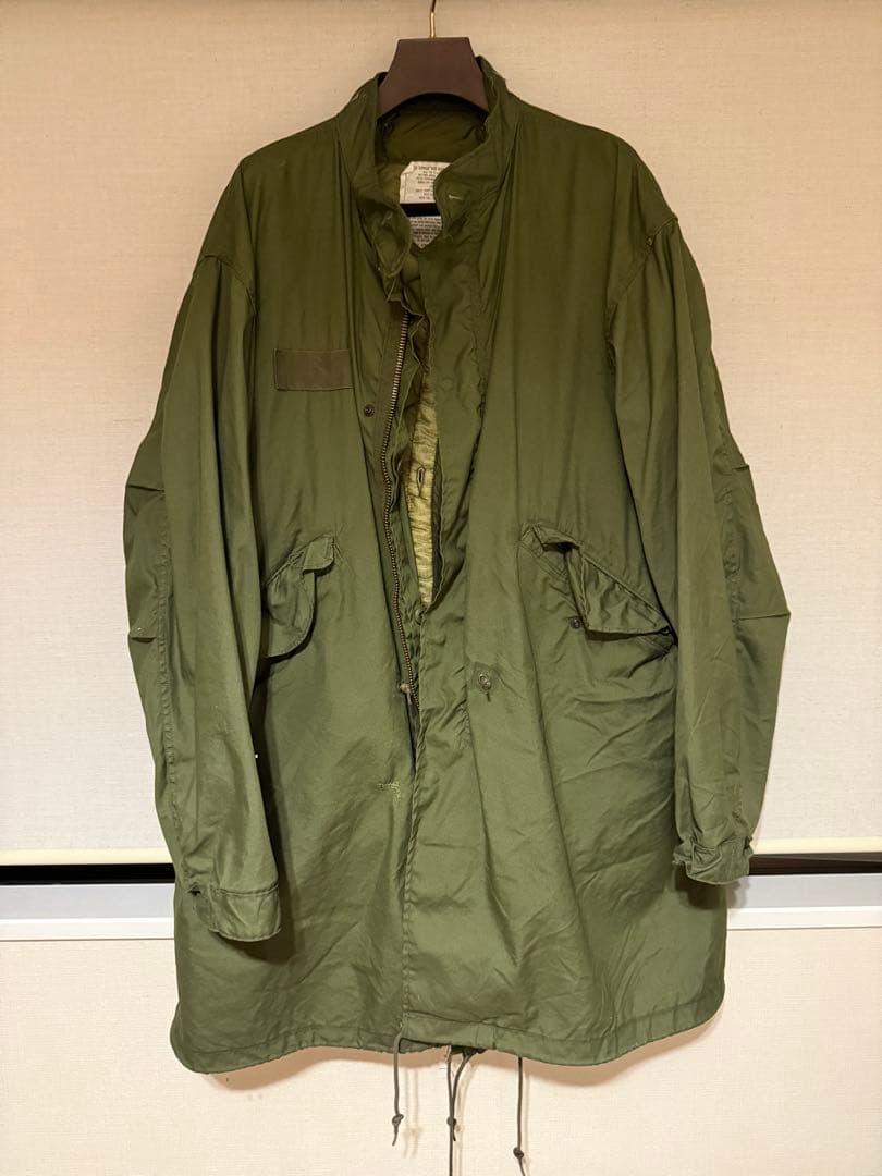 希少 実物 USED 米軍 M-65 フィッシュテールパーカー フルセット
