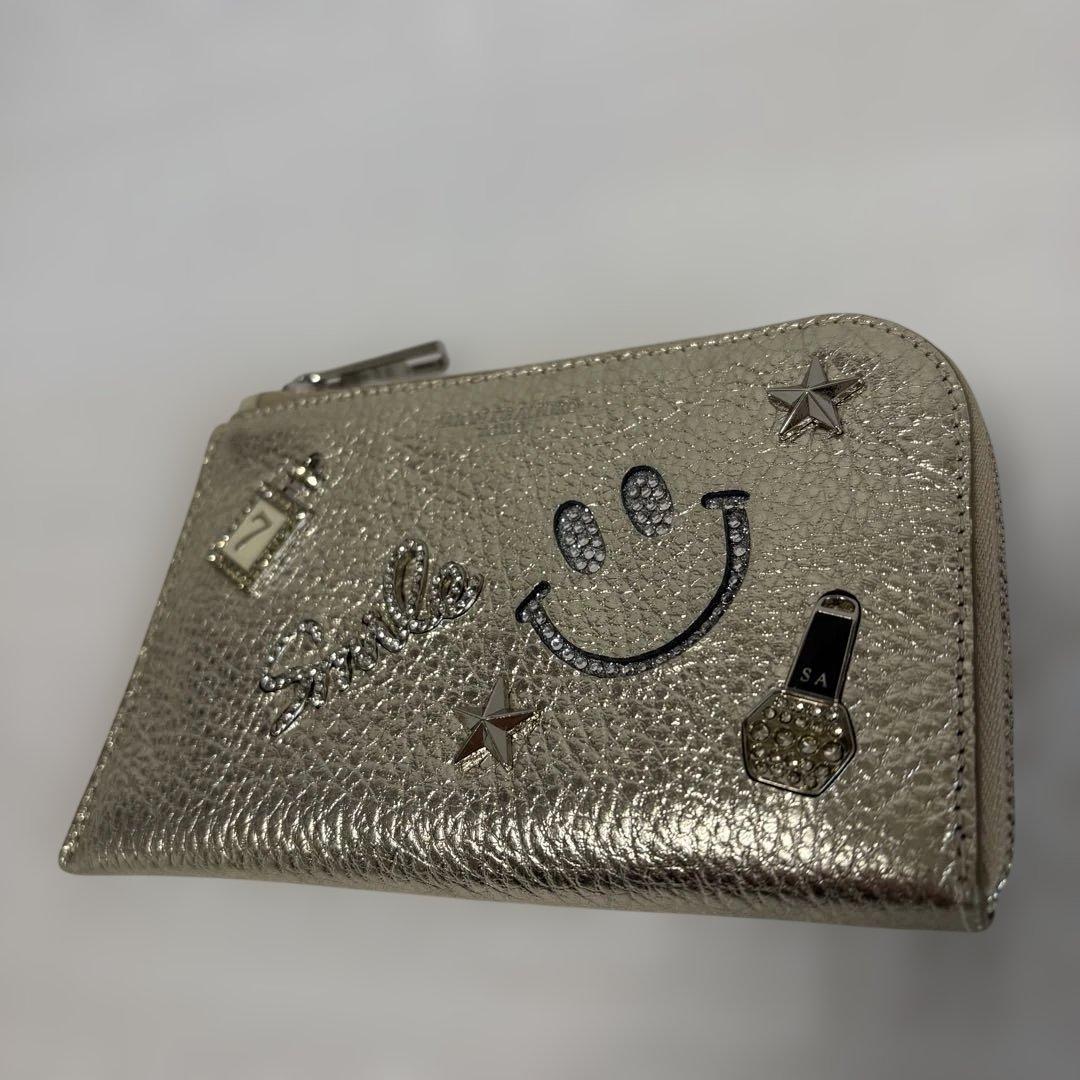 【激カワ❣️】SALON DE ALFURD ルクーチェ L字ファスナー ミニ財布