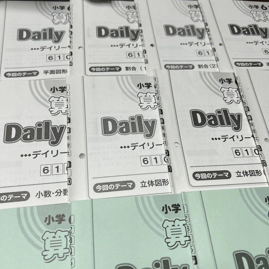 ⑬AA SAPIX ディリーサピックス　希少上位クラス　一年分フルセット