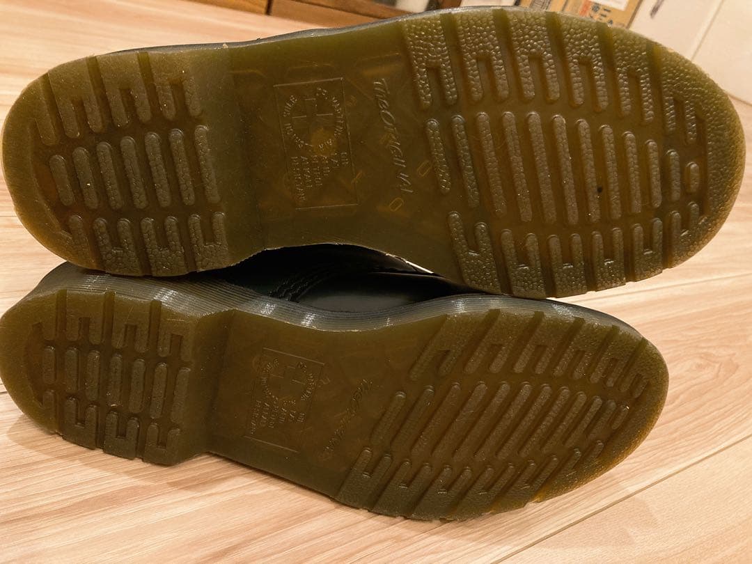 【最終価格】Dr. Martens ネイビーレザー ミドルカットブーツ　1460