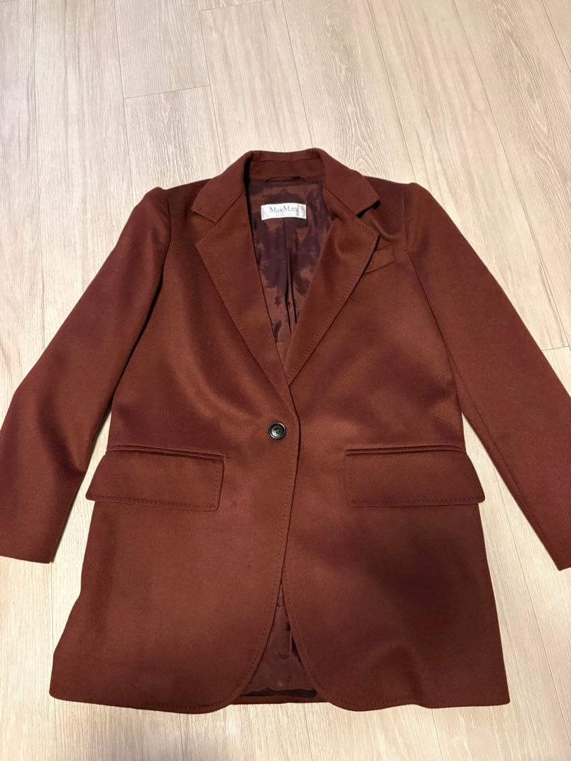タキマキ　滝沢真紀子さん愛用ジャケット　MaxMara テーラードジャケット