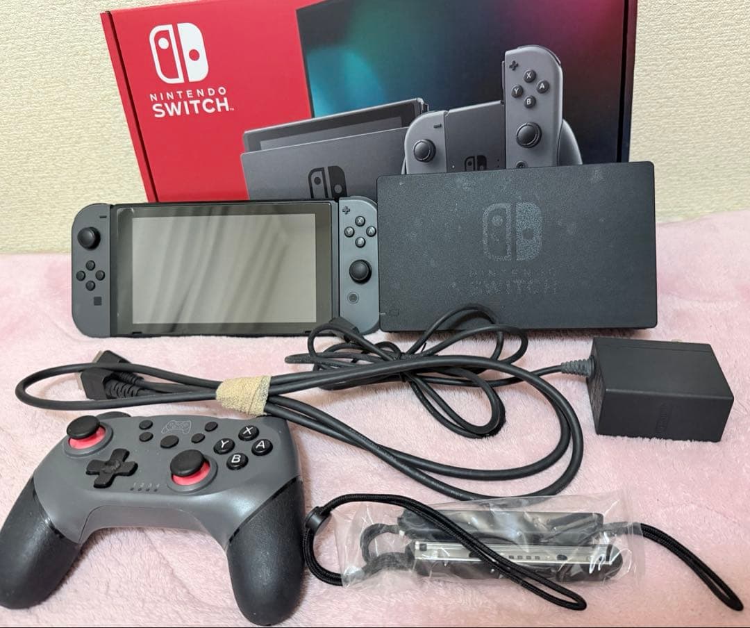 Nintendo Switch 本体 グレー HAC-001(-01)