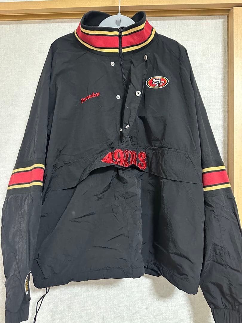San Francisco 49ers ウォームアップジャケット値下交渉⭕️