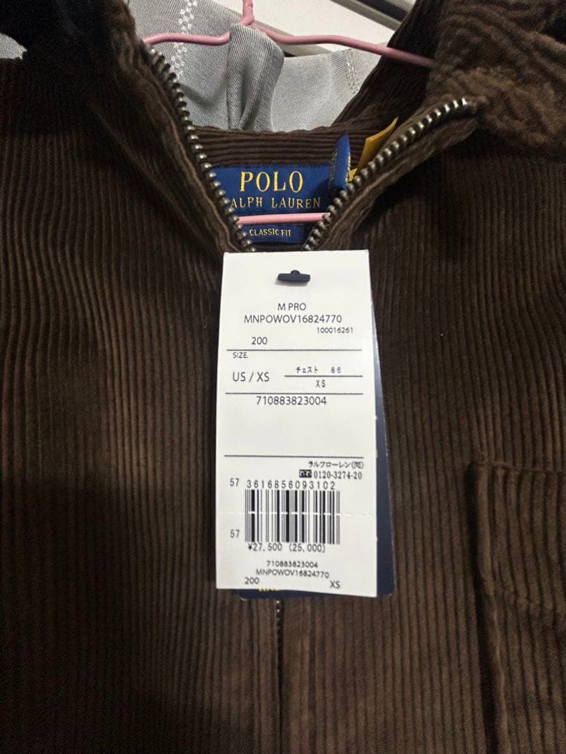 Polo Ralph Lauren コーデュロイジャケット US/XS