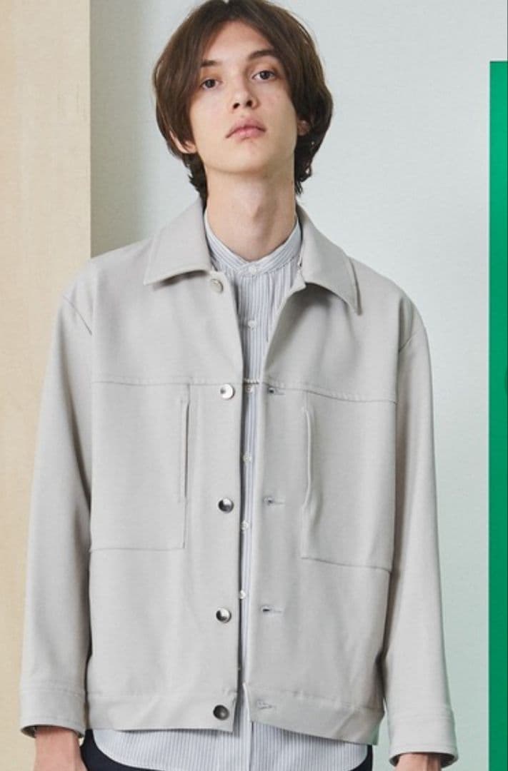 UNITED TOKYO トラックジャケット　ベージュ　短丈　size:1