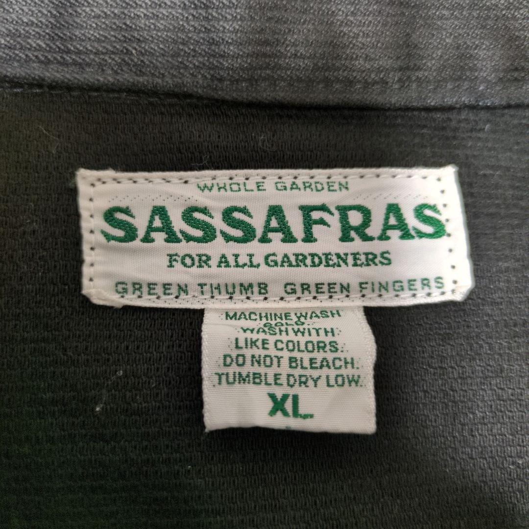 未使用級✨SASSAFRAS ガーデナージャケット 黒 XL ワークジャケット