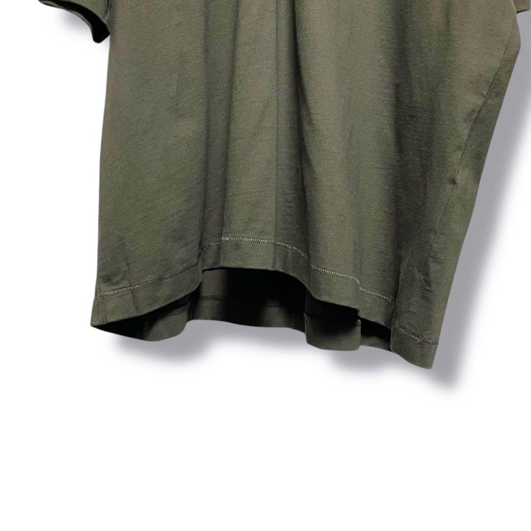 タグ付　FOG ESSENTIALS 黒　カーキ　Tシャツ　Vネック　半袖　ゴム