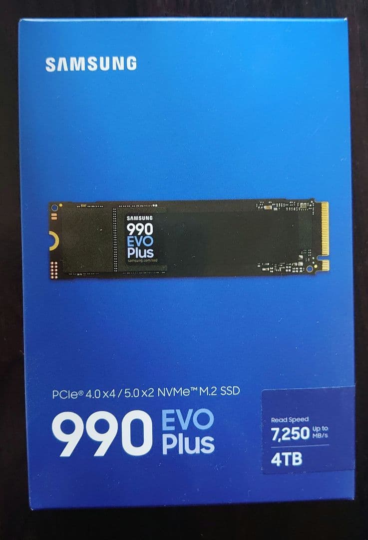 新品未開封 SAMSUNG 990 EVO PLUS 4TB SSD NVMe
