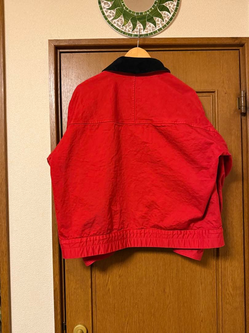 【サイズ2】ANCELLM ZIP BLOUSON(RED)