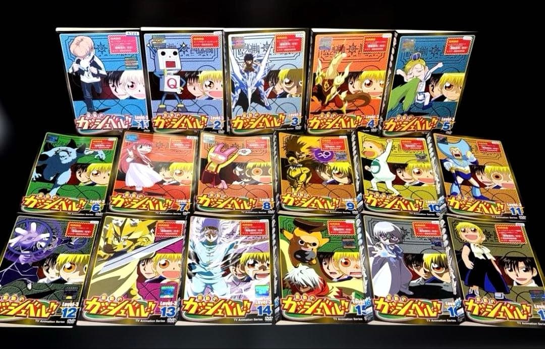 金色のガッシュベル!! DVD 1期～3期 全51巻
