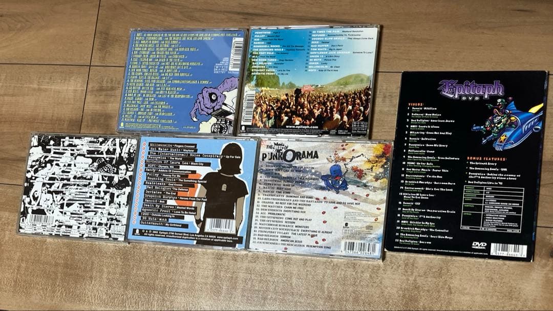 Bad religion+epitaph CD DVDセット