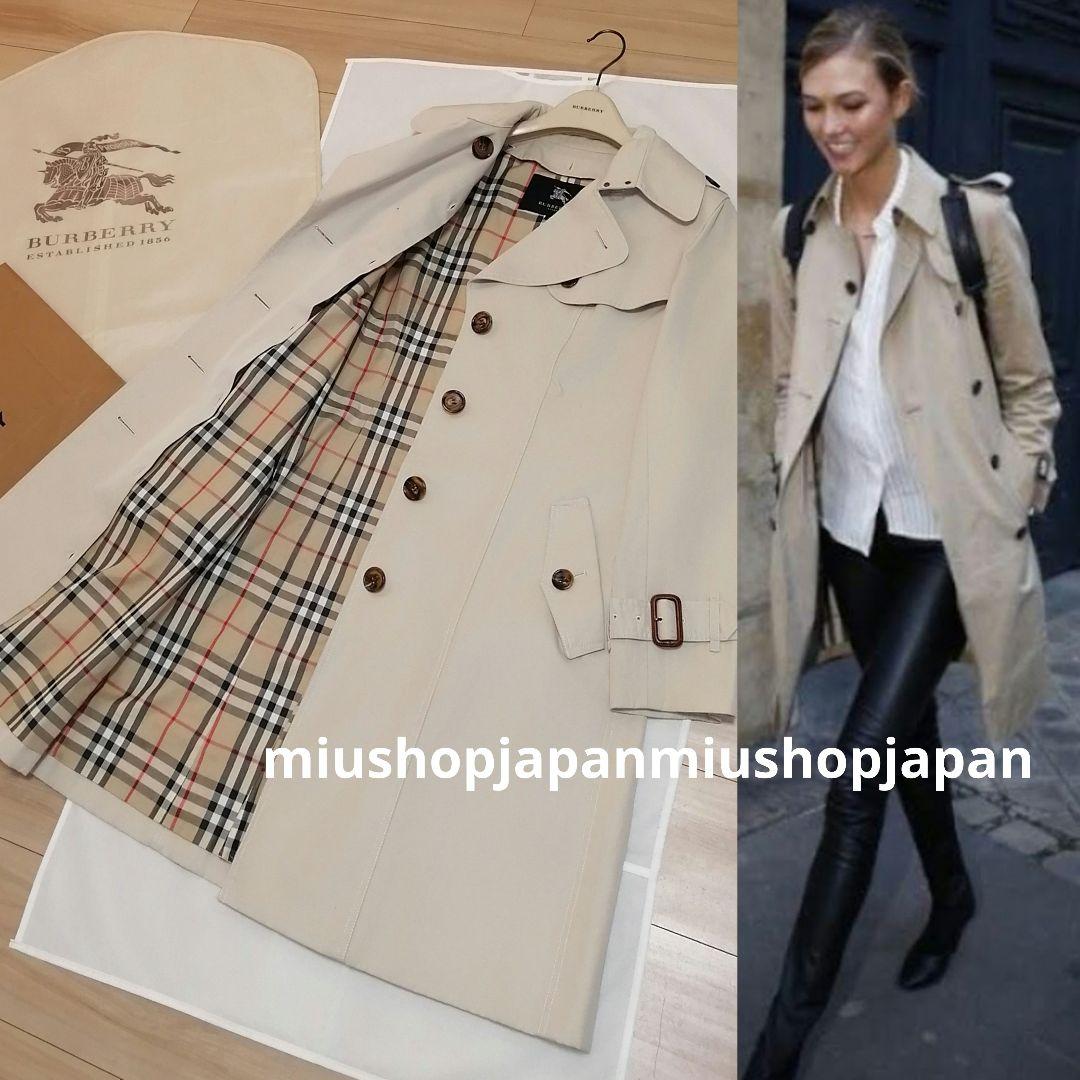 本物上質●44サイズ　バーバリー　ロンドン　BURBERRY　トレンチコート
