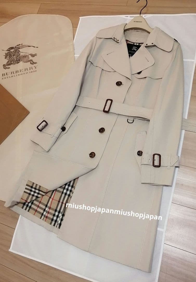 本物上質●44サイズ　バーバリー　ロンドン　BURBERRY　トレンチコート