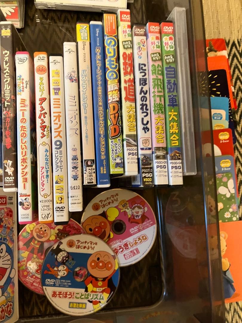 アンパンマン ノンタン　しまじろう　DVDなど