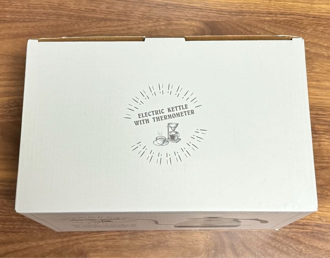 【新品】Toffy 温度計付き電気ケトル K-KT3-AW