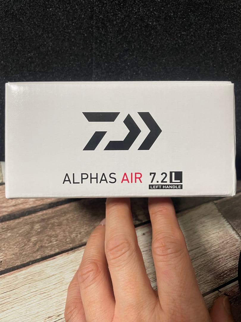 【美品】ダイワ 16 アルファス AIR 7.2L 左巻き