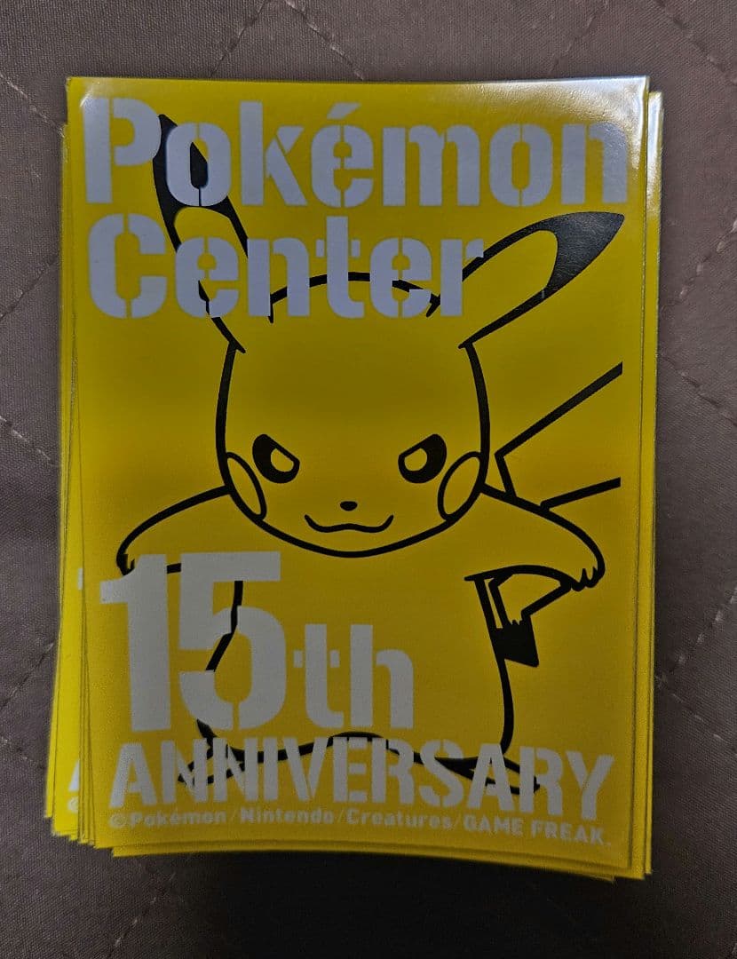 スリーブ60枚セット 15周年 ピカチュウ デッキシールド ポケモンカードゲーム