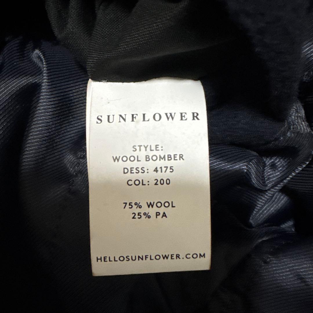 Sunflower ブルゾン MA-1 ジャケット ネイビー M 美品