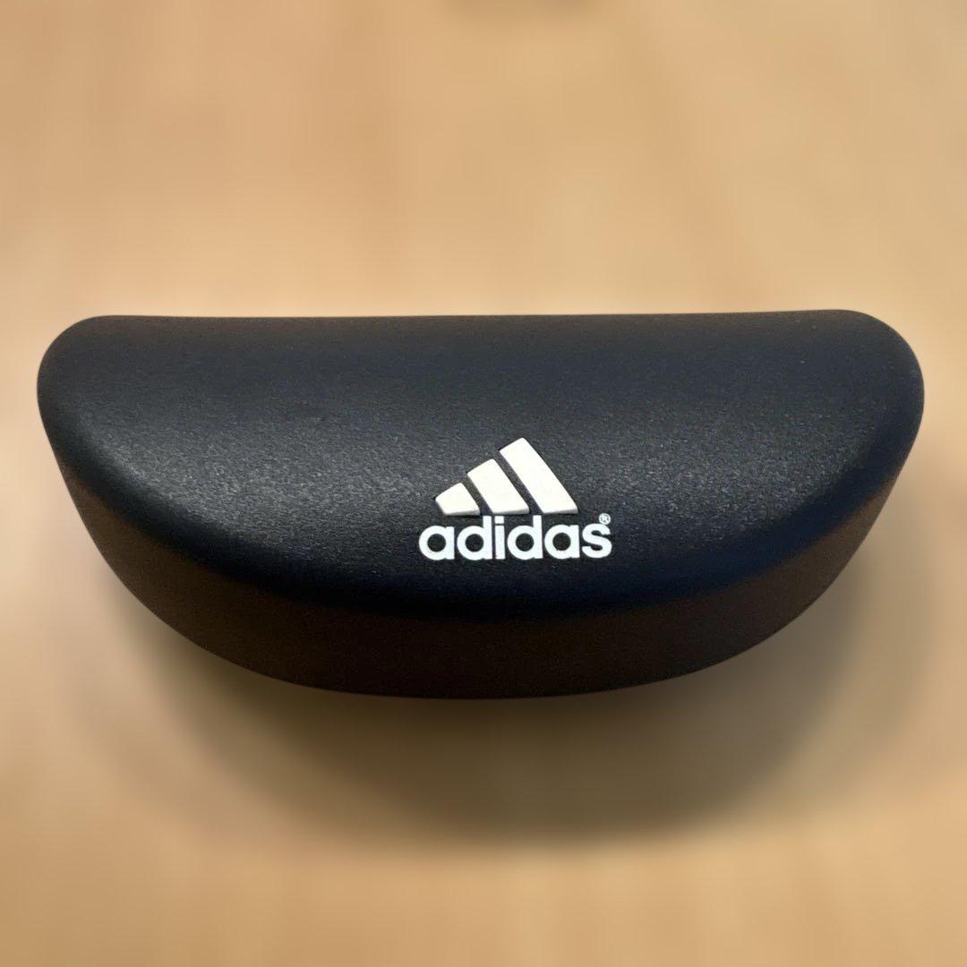 adidas ホワイト スポーツサングラス
