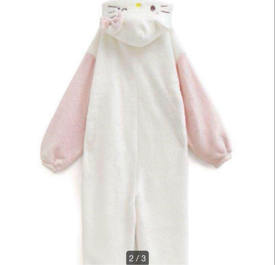 完売品　GRL サンリオ キティ 着ぐるみ パジャマ 50周年　新品未使用