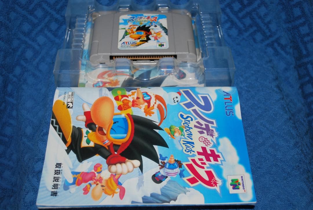 任天堂64ソフト「スノボキッズ」１個動作品の出品です。