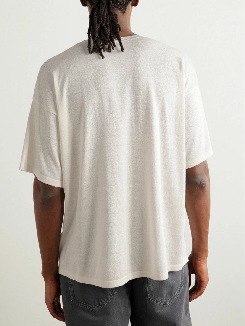 THE ROW stockton シルクTシャツ