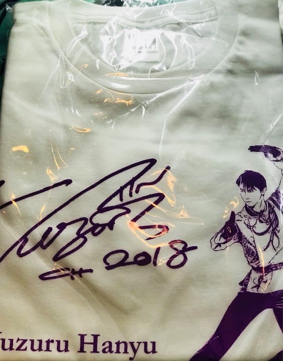 羽生選手応援Tシャツ
