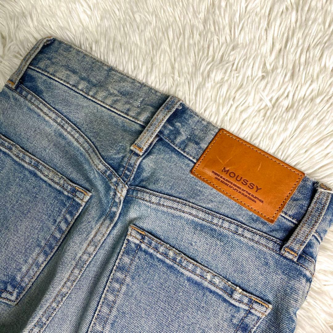 良品✨Moussy デニム フレア MVS 赤耳 010FSA12 ストレッチ