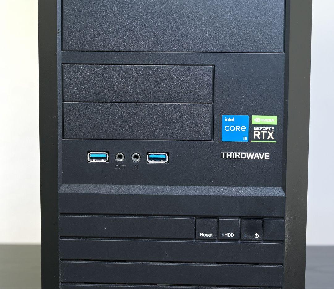 i5 13世代 RTX 3060 ゲーミングPC