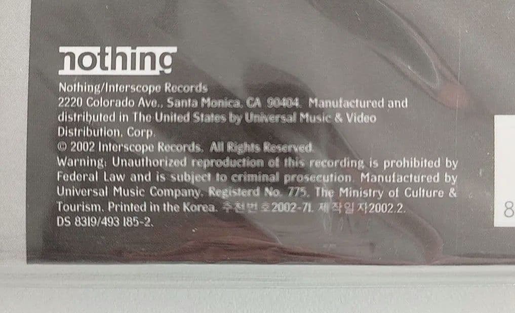 洋楽 Nine Inch Nails ALL THAT COULD HAVE BEEN