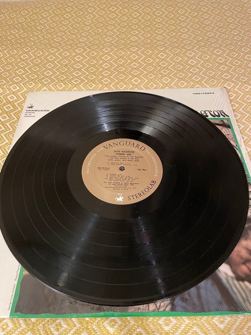 【LP】Jackie Washington「Morning Song」