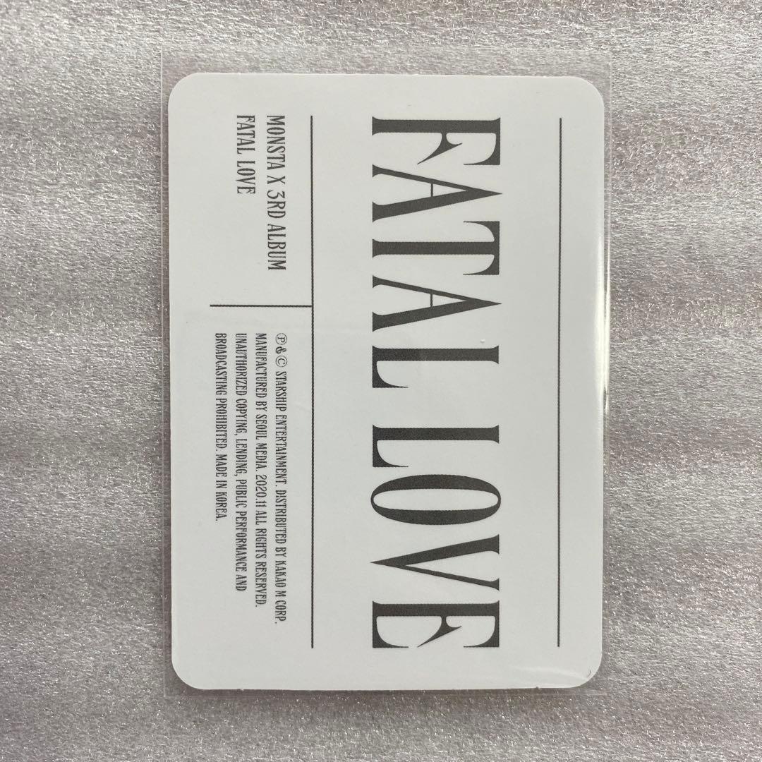093 ヒョンウォン トレカ FATAL LOVE ヨントン